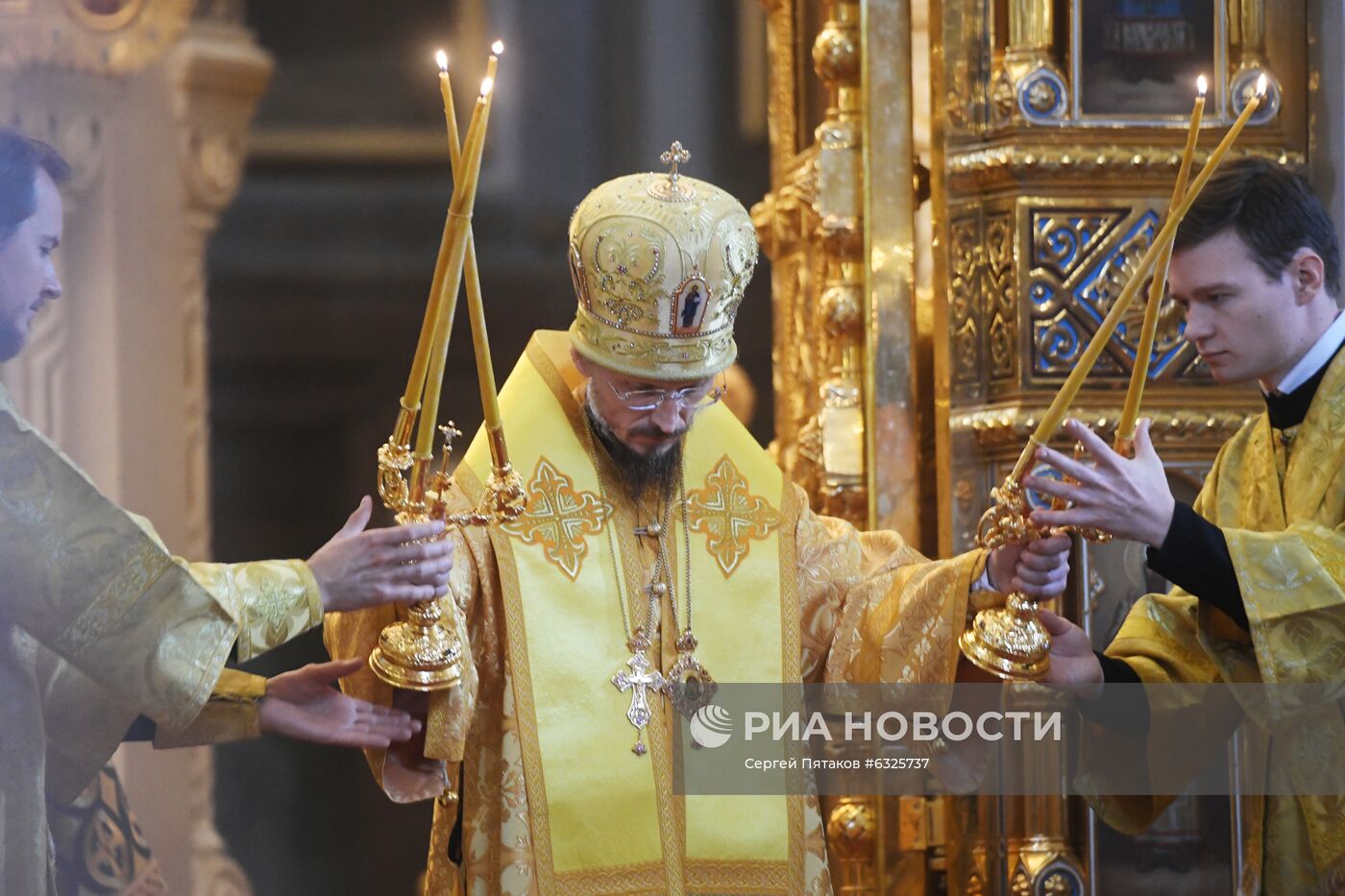 Возведение в сан митрополита нового главы Белорусской православной церкви