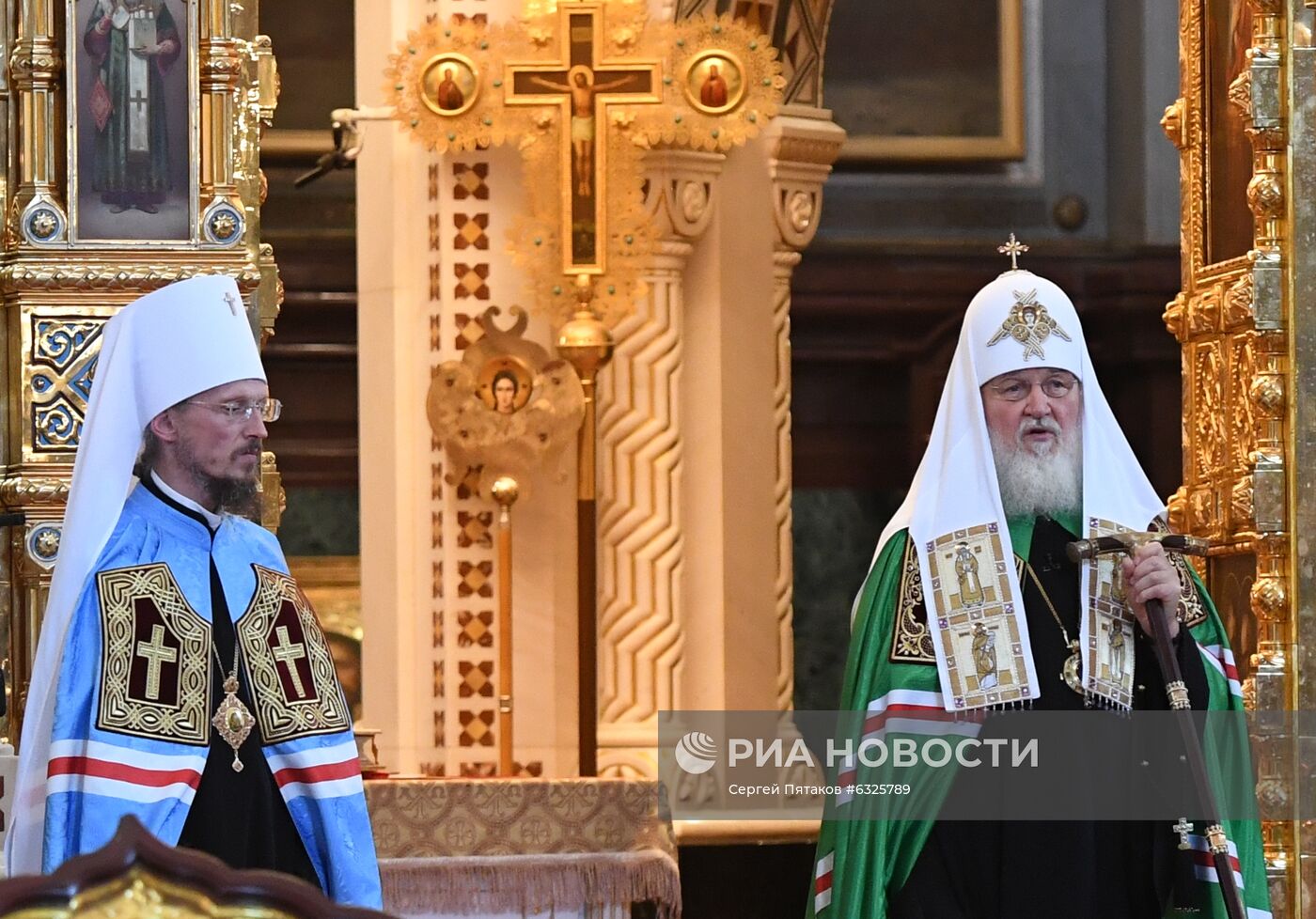 Возведение в сан митрополита нового главы Белорусской православной церкви