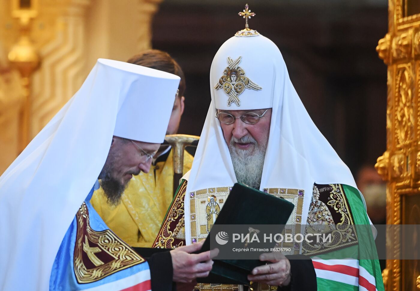 Возведение в сан митрополита нового главы Белорусской православной церкви