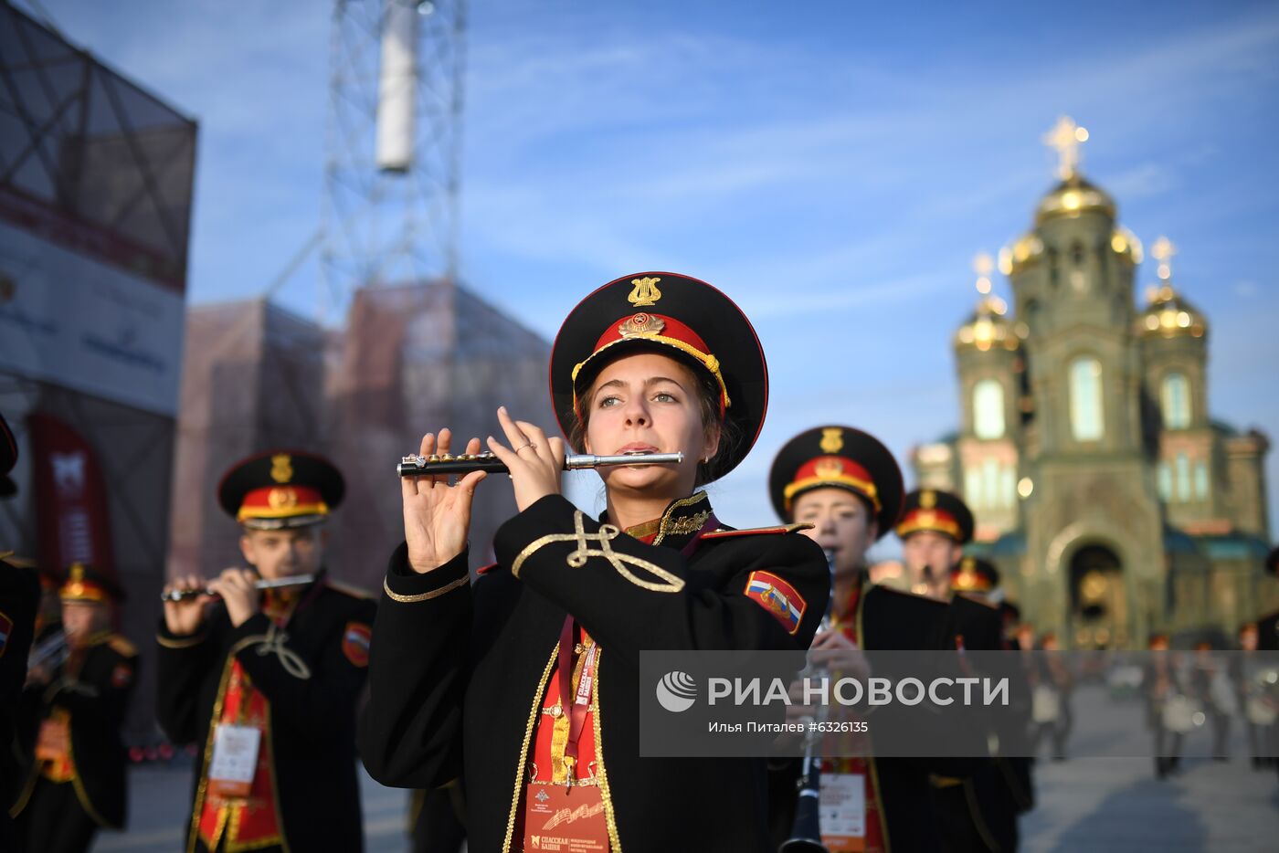 Показательное представление фестиваля "Спасская башня"