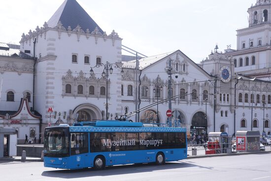 Музейный маршрут троллейбусов "Т" запустили в Москве