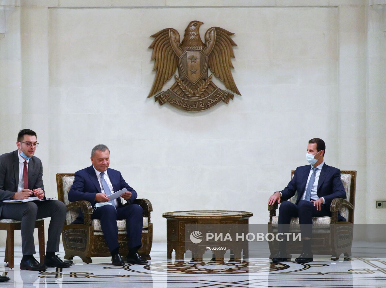 Визит министра иностранных дел РФ С. Лаврова в Сирию