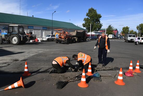 Город Тулун в Иркутской области