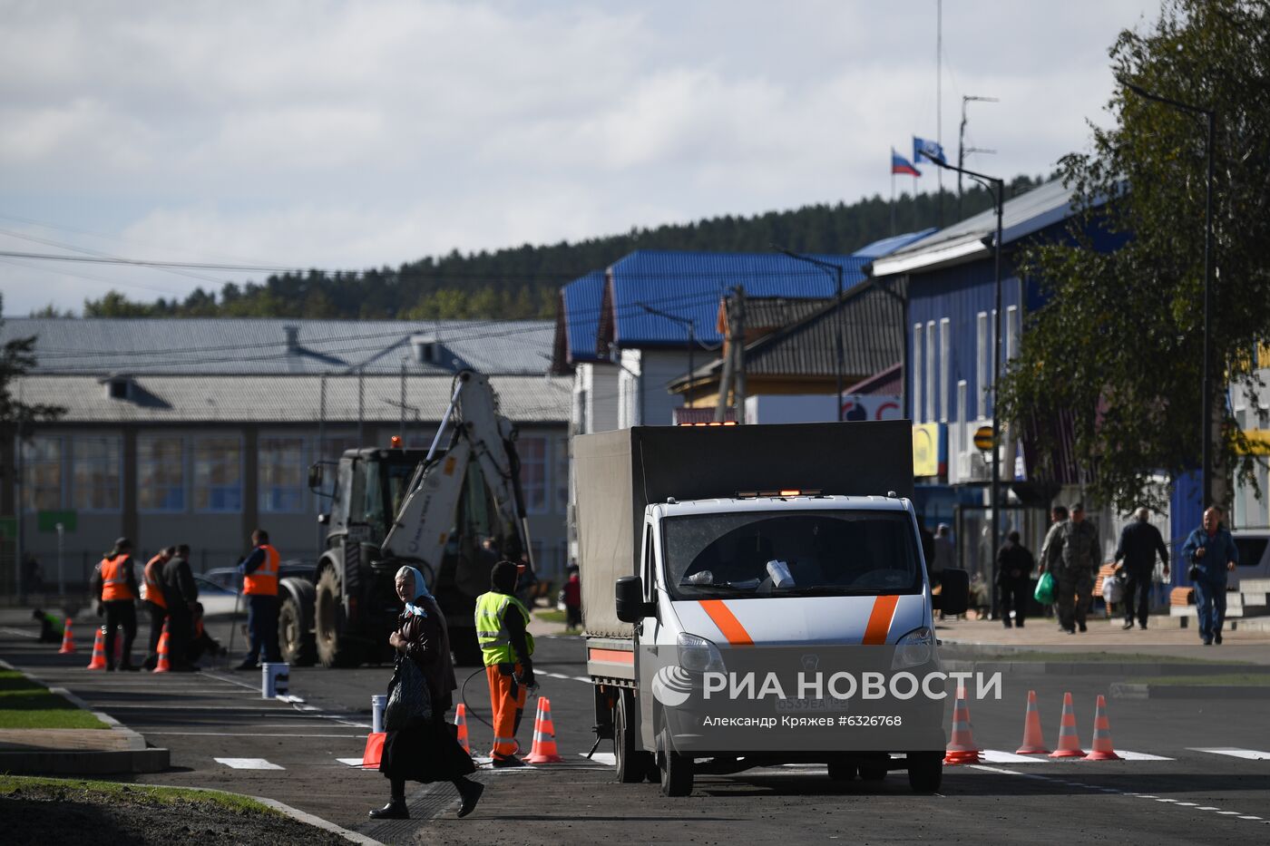 Город Тулун в Иркутской области