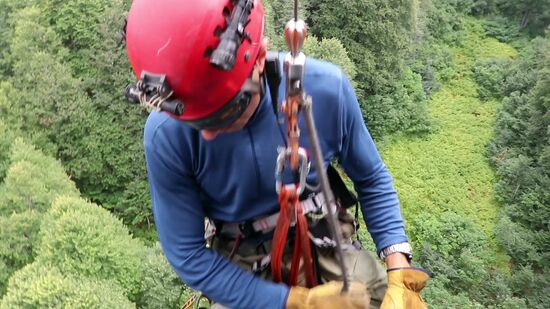 Потерявшихся детей эвакуировали на вертолете с горы Ачишхо