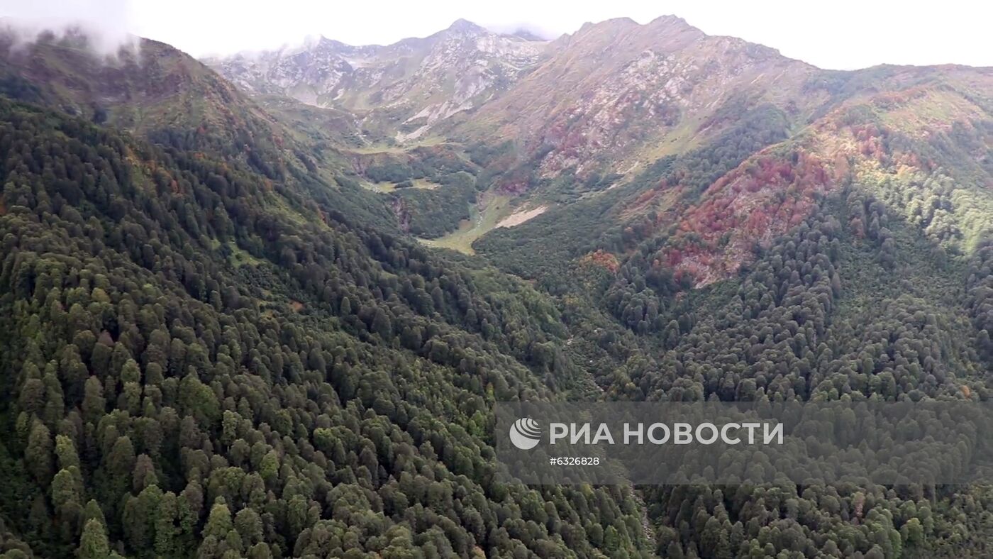 Потерявшихся детей эвакуировали на вертолете с горы Ачишхо