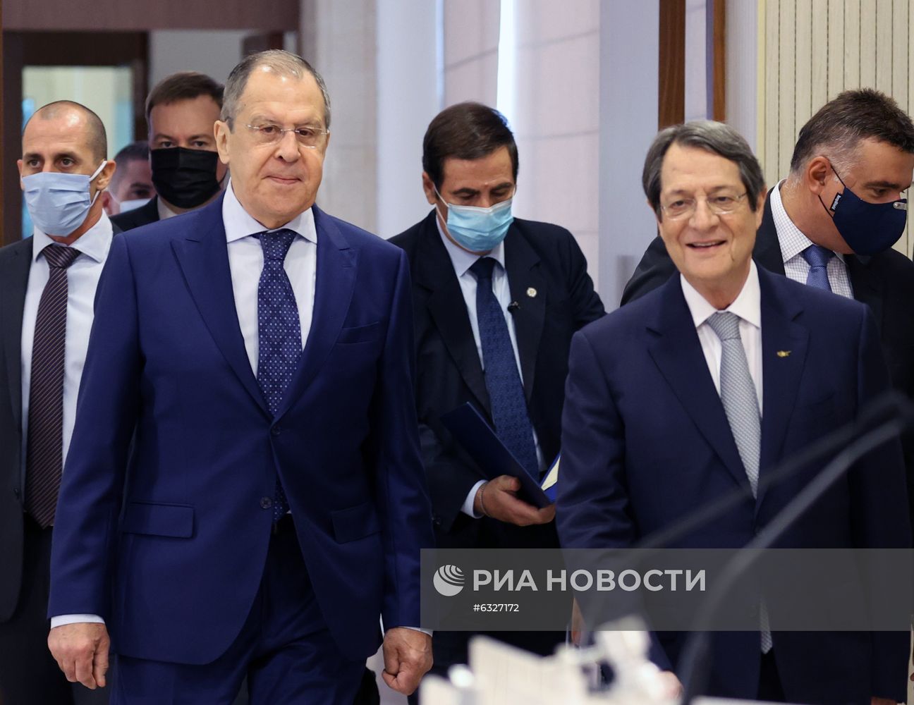Визит главы МИД РФ С. Лаврова в Республику Кипр