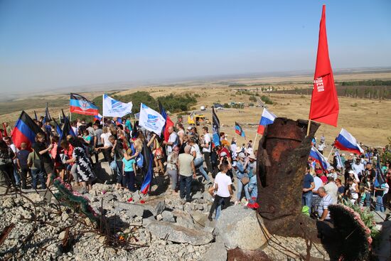 Мероприятия в честь 77-й годовщины освобождения Донбасса