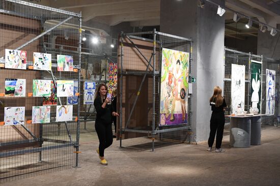 Ярмарка современного искусства blazar в Музее Москвы