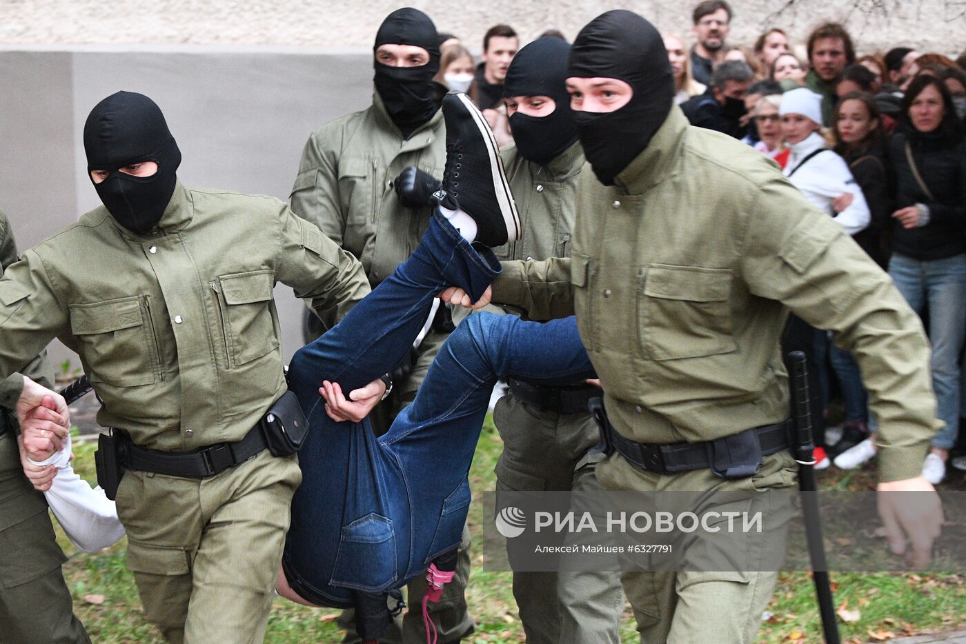 Акция оппозиции в Минске