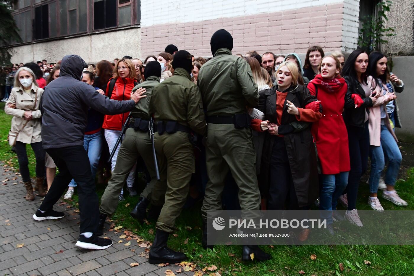 Акция оппозиции в Минске