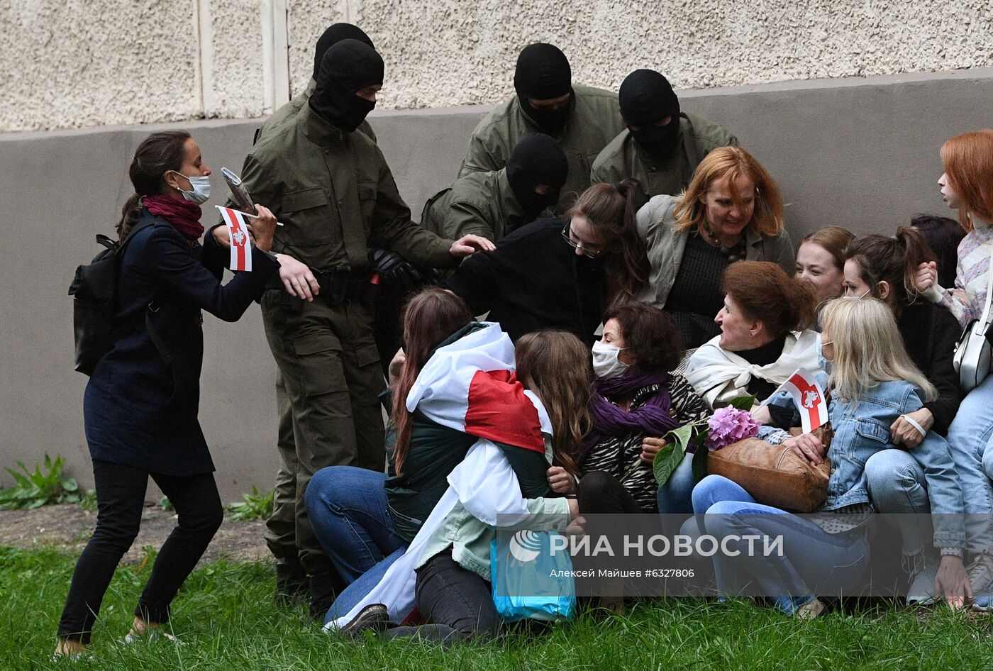 Акция оппозиции в Минске