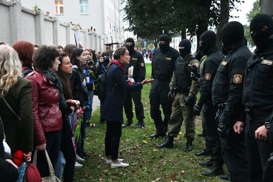 Акция оппозиции в Минске