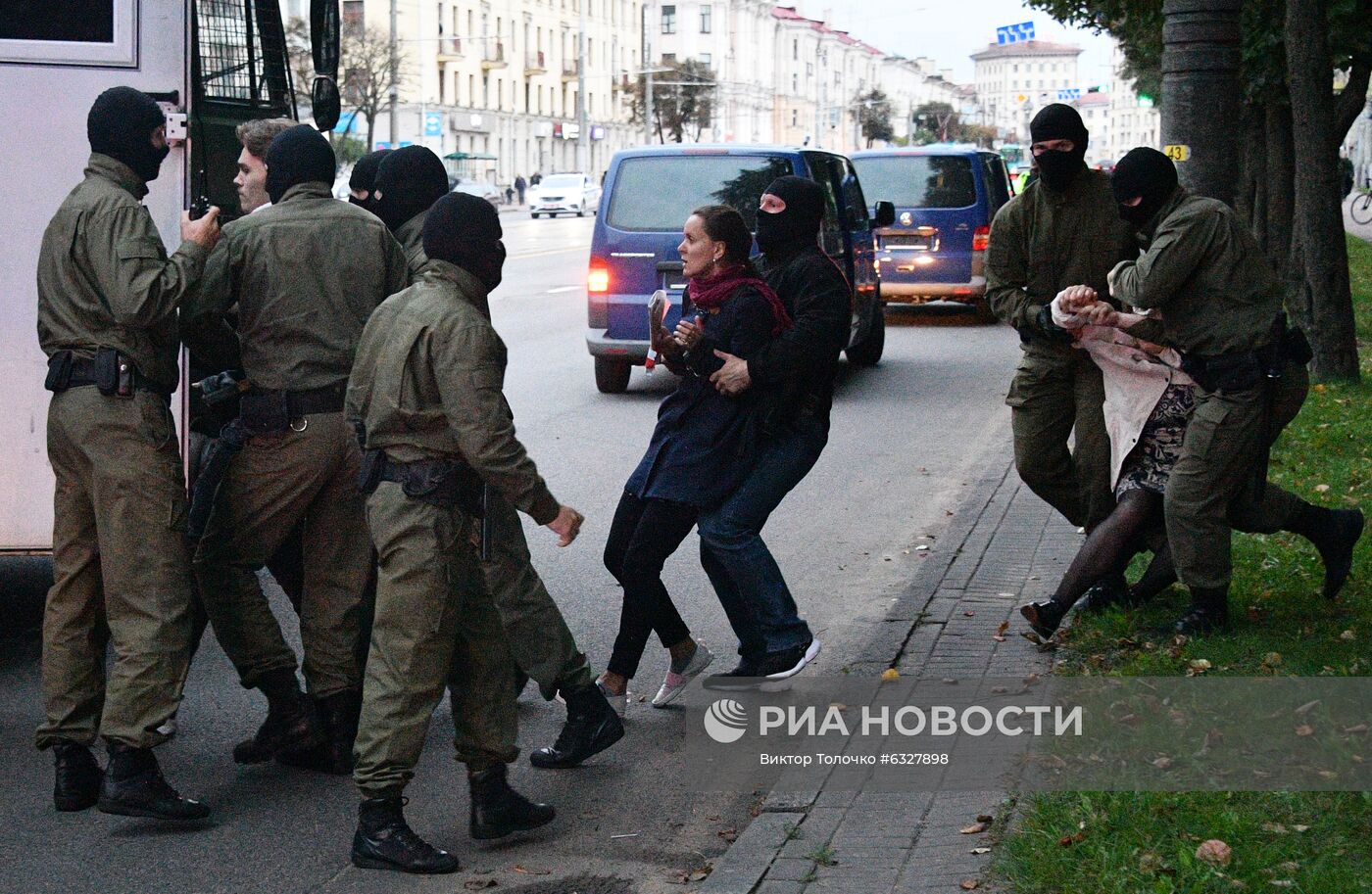 Акция оппозиции в Минске