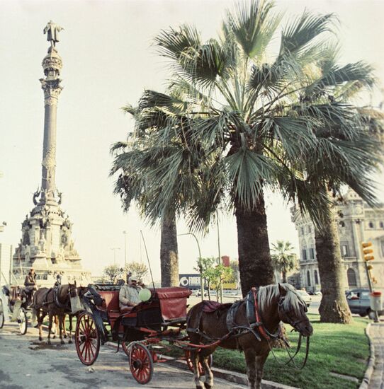 Памятник Христофору Колумбу в Барселоне