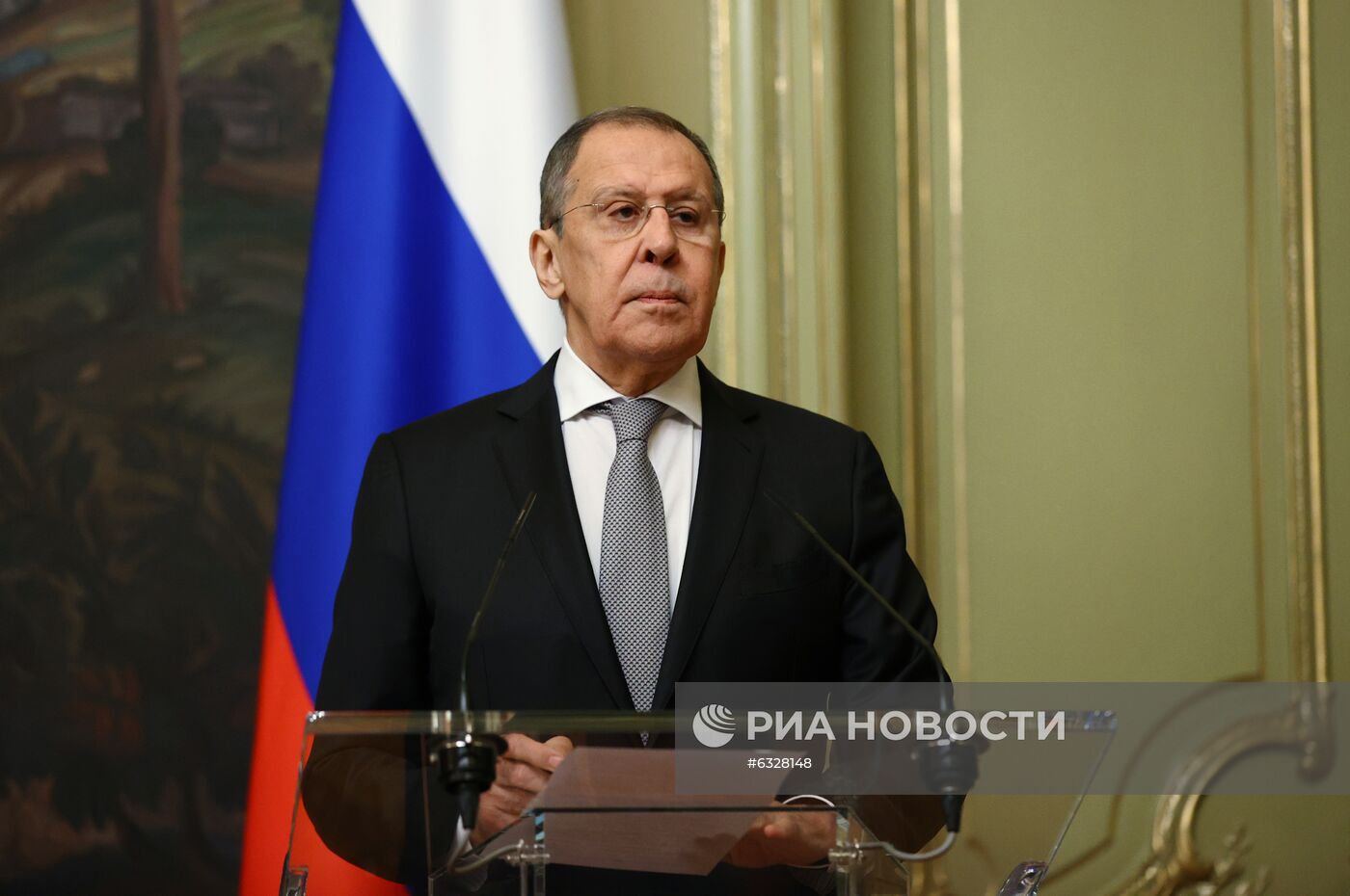 Переговоры глав МИД РФ и Казахстана С. Лаврова и М. Тлеуберди