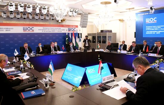 Заседание Совета министров иностранных дел государств-членов ШОС. День второй