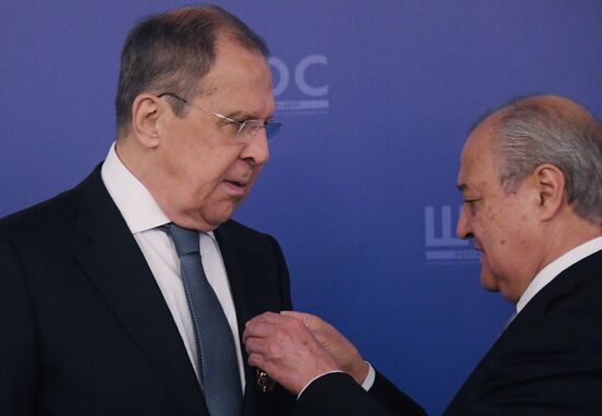 Заседание Совета министров иностранных дел государств-членов ШОС. День второй