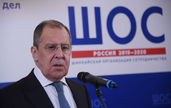 Заседание Совета министров иностранных дел государств-членов ШОС. День второй