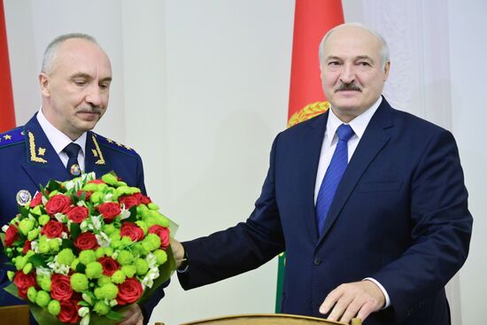 А. Лукашенко назначил А. Шведа новым генеральным прокурором Белоруссии