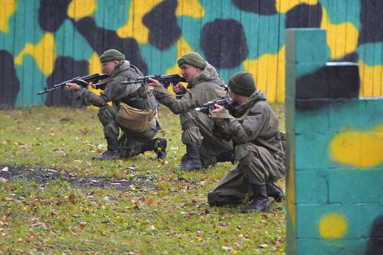 Учения танковой армии Западного военного округа