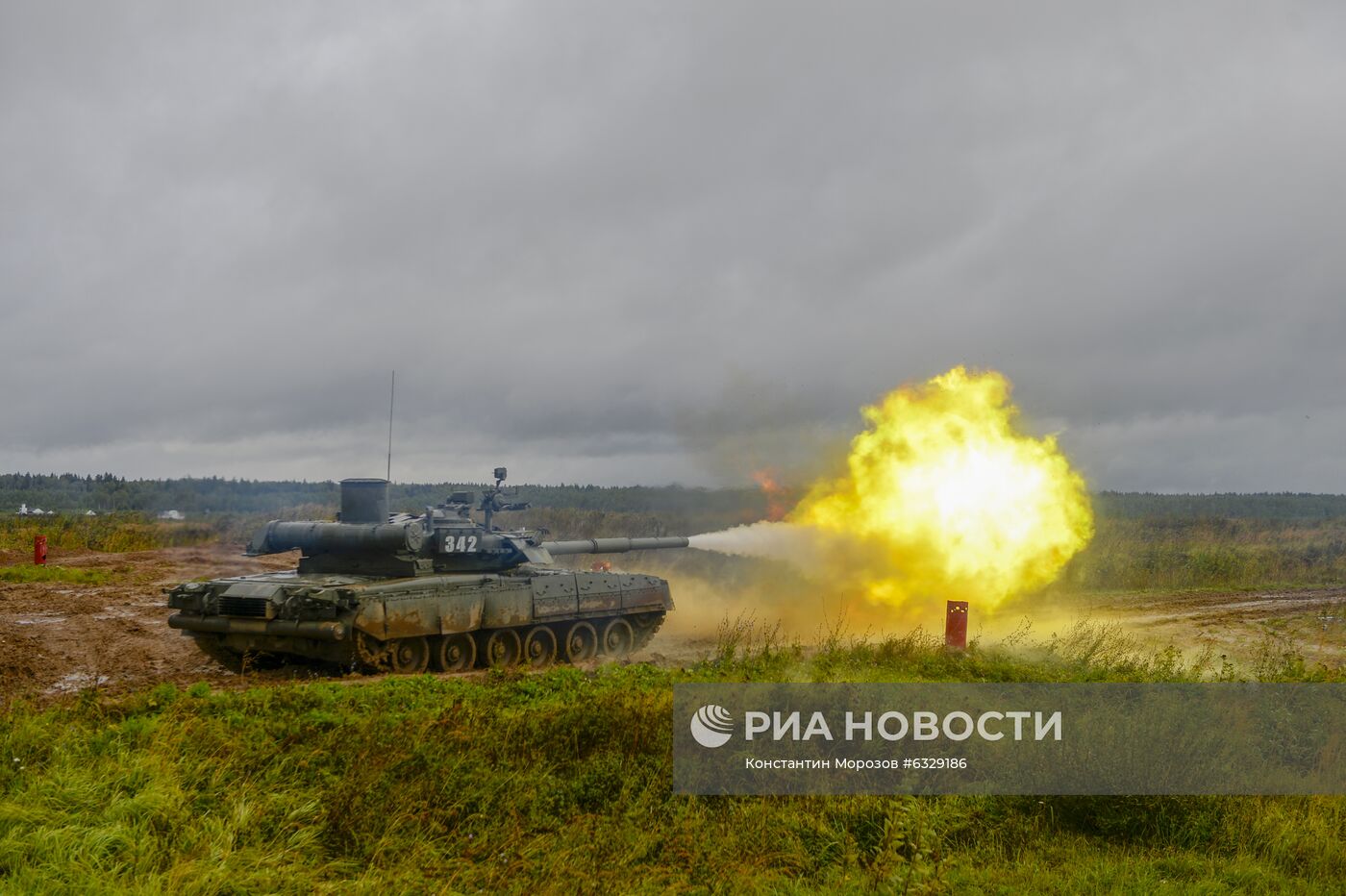 Учения танковой армии Западного военного округа