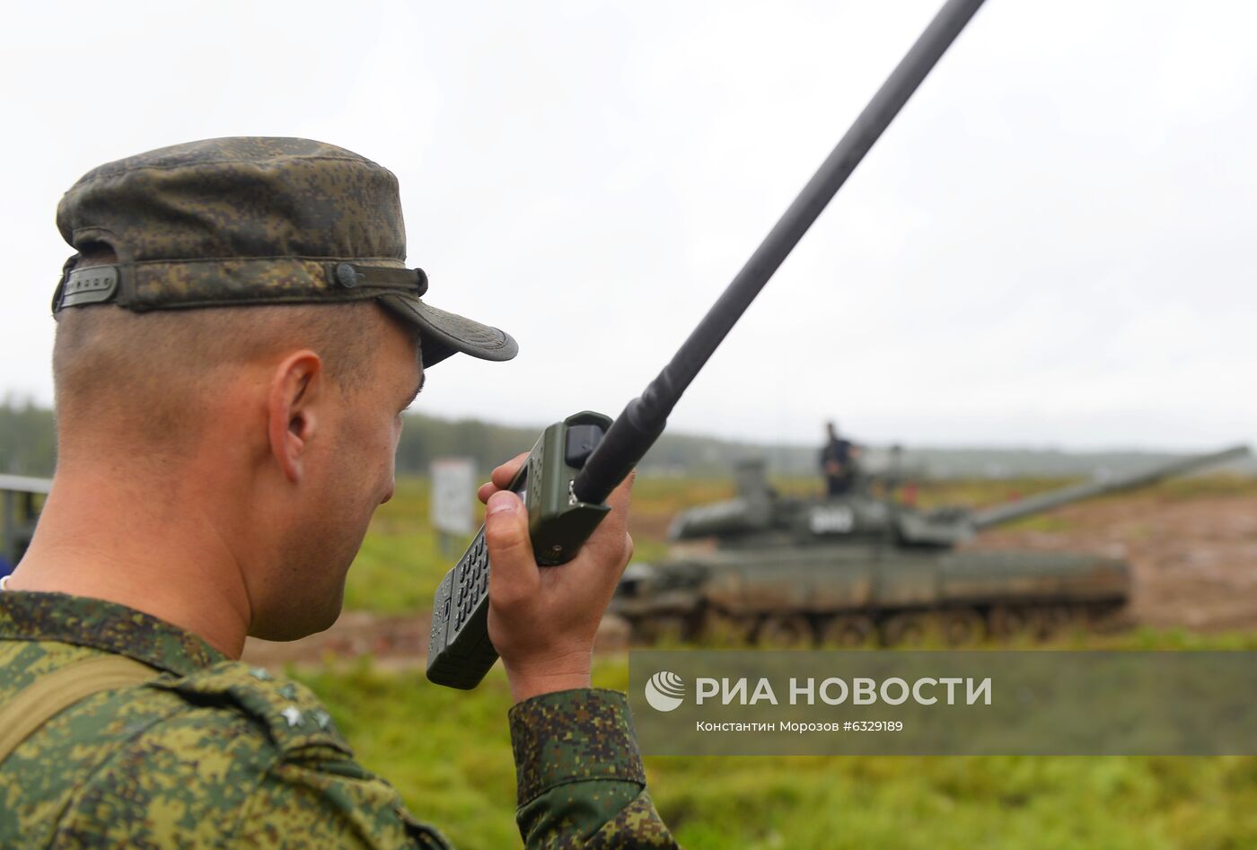 Учения танковой армии Западного военного округа