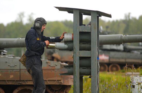 Учения танковой армии Западного военного округа