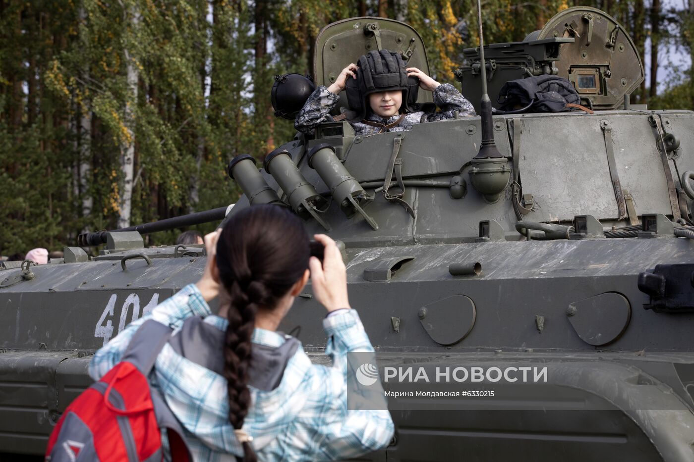 Праздник "День танкиста на Урале"