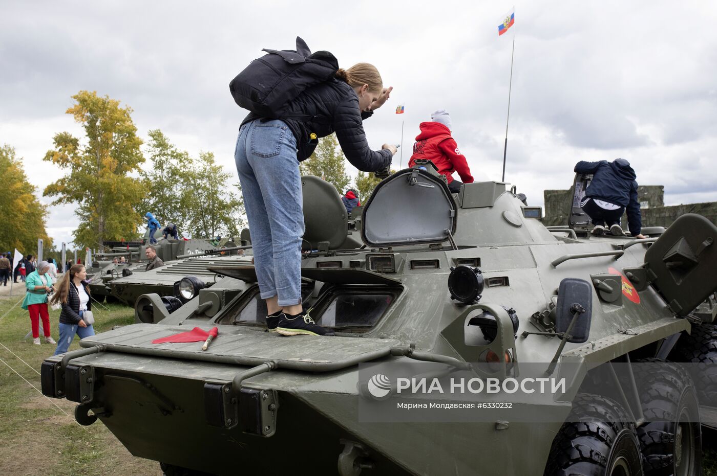 Праздник "День танкиста на Урале"