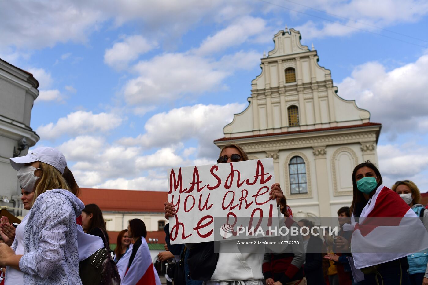 Женский марш "Подруга за подругу" в Минске