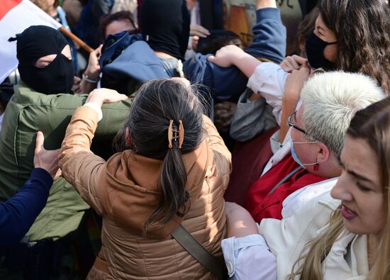 Женский марш "Подруга за подругу" в Минске