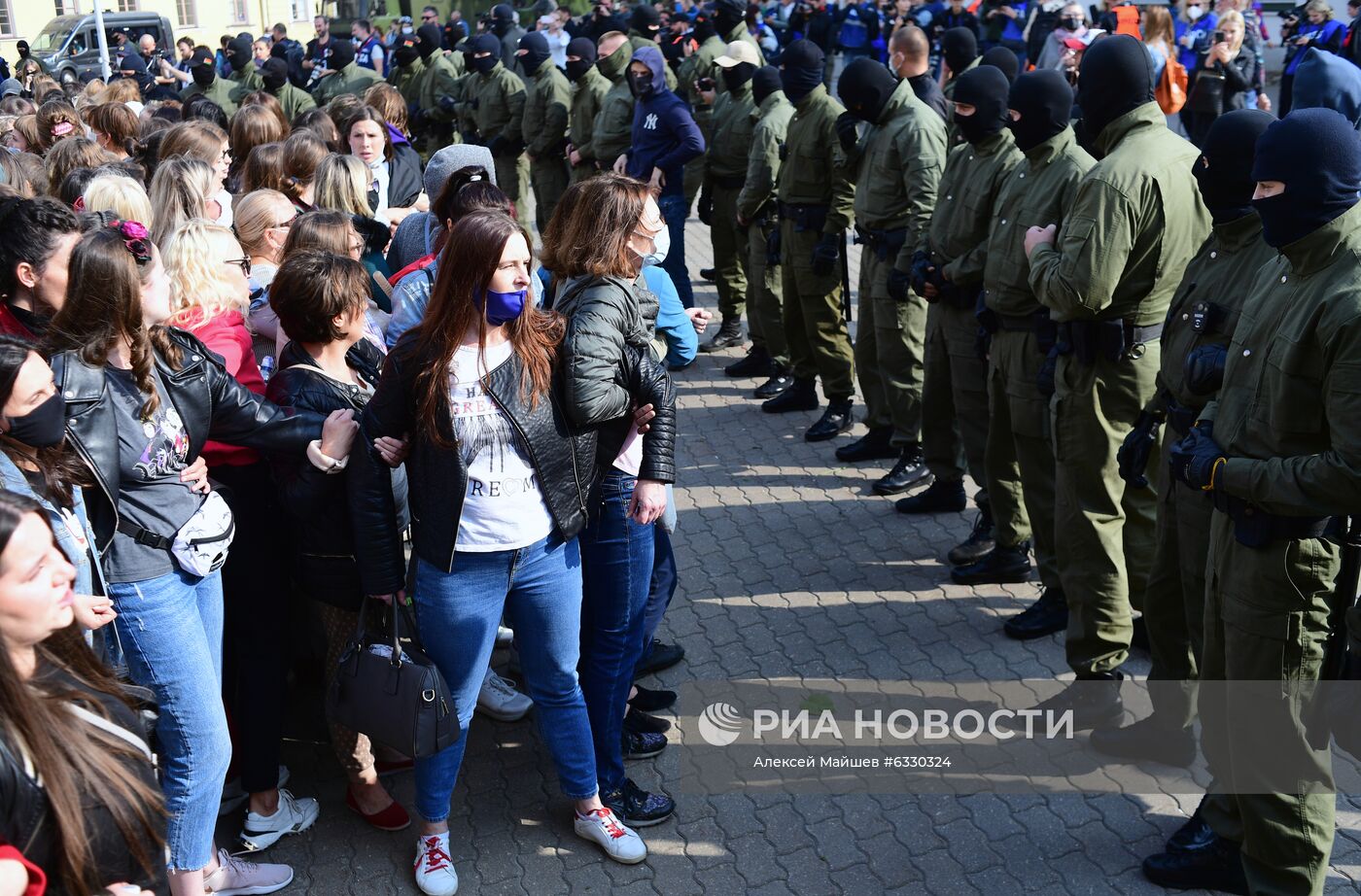 Женский марш "Подруга за подругу" в Минске