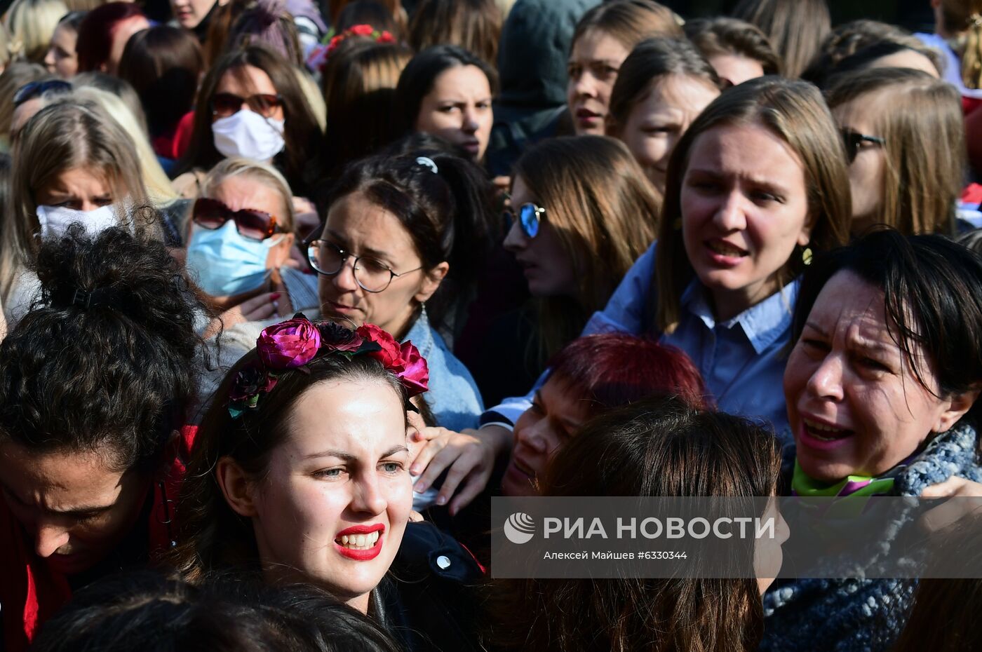 Женский марш "Подруга за подругу" в Минске