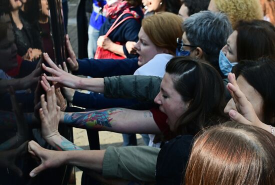 Женский марш "Подруга за подругу" в Минске