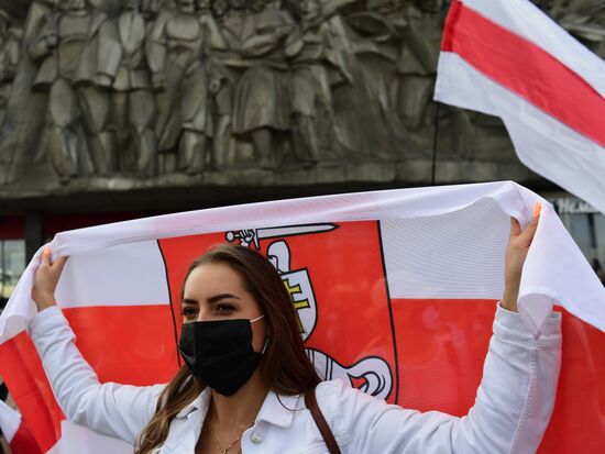 Женский марш "Подруга за подругу" в Минске