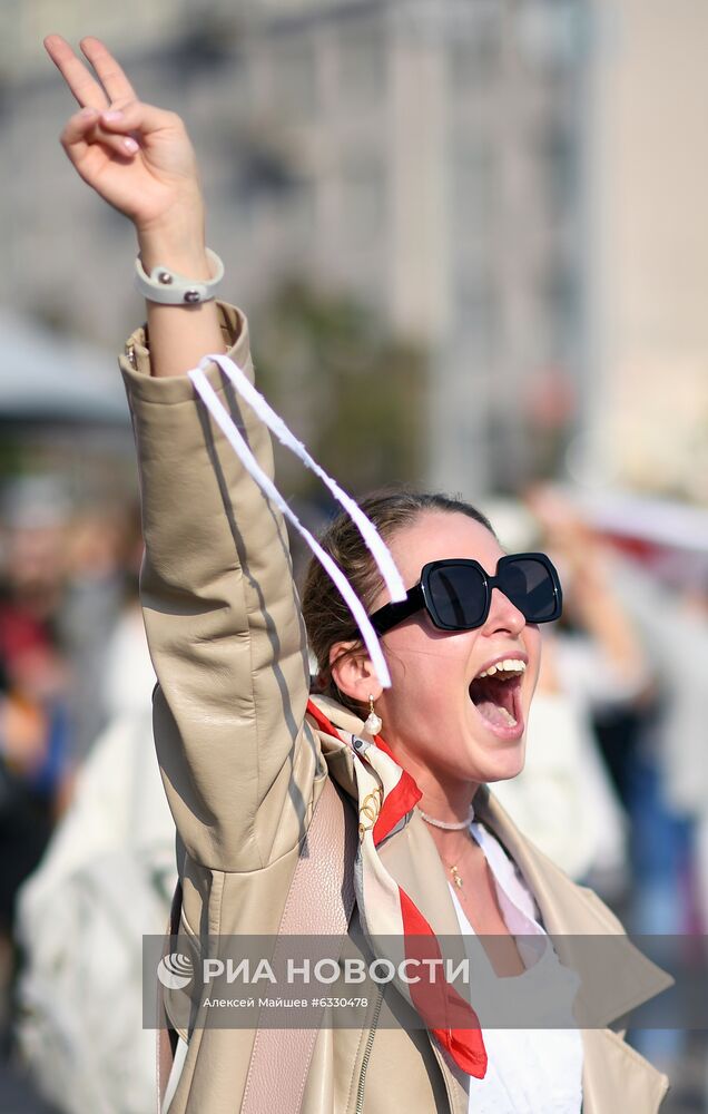 Женский марш "Подруга за подругу" в Минске