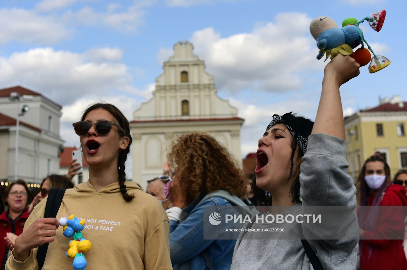 Женский марш "Подруга за подругу" в Минске