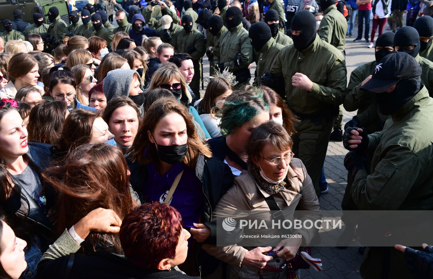 Женский марш "Подруга за подругу" в Минске