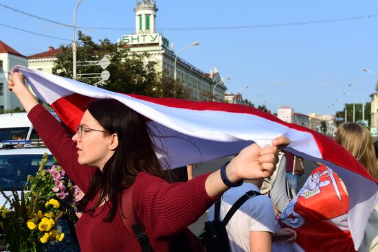 Женский марш "Подруга за подругу" в Минске