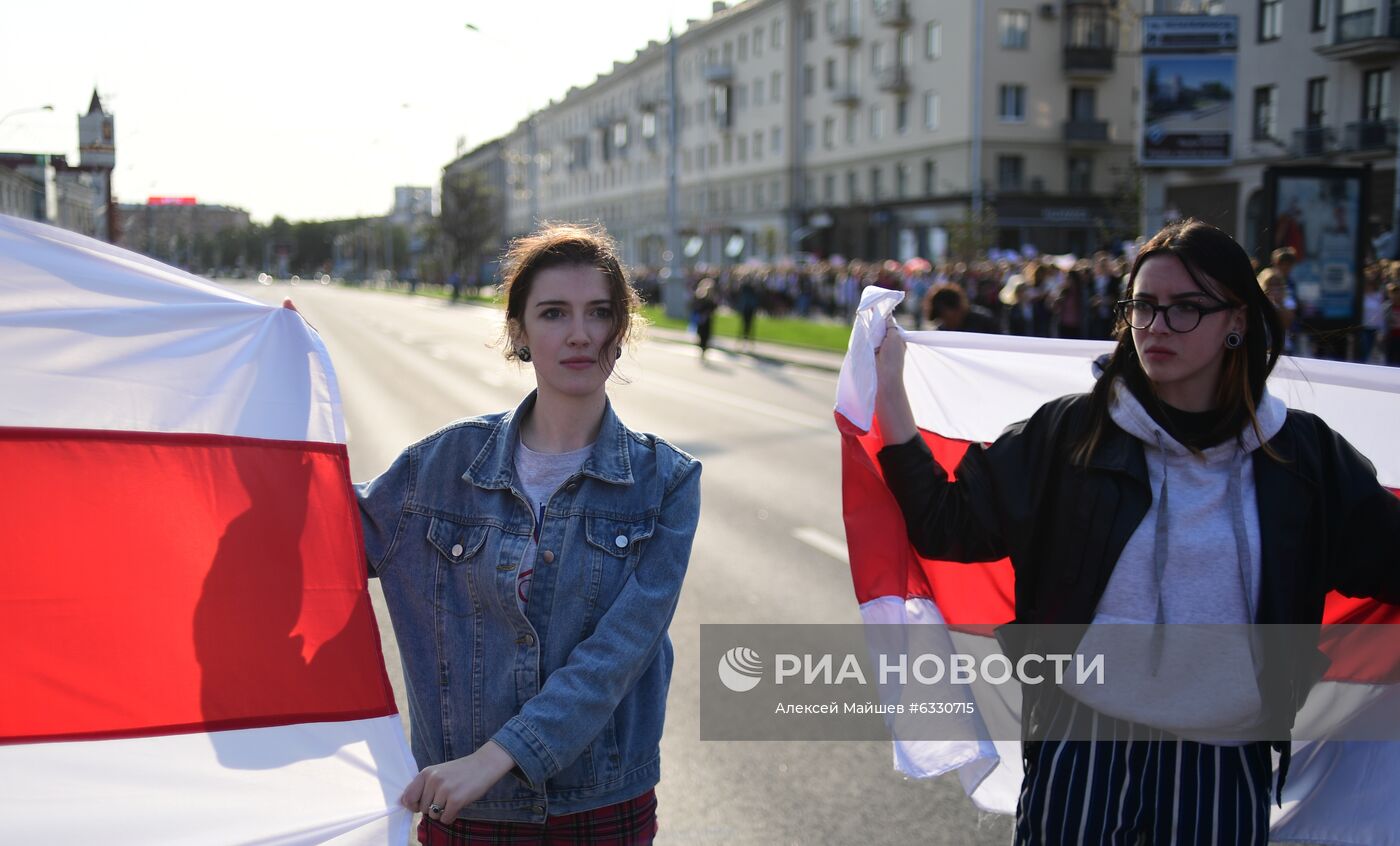 Женский марш "Подруга за подругу" в Минске