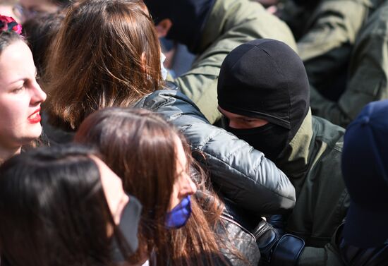 Женский марш "Подруга за подругу" в Минске