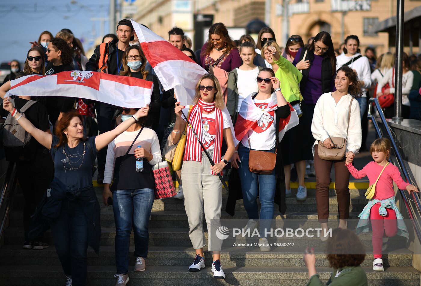 Женский марш "Подруга за подругу" в Минске