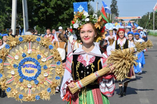 Праздник урожая в Белоруссии