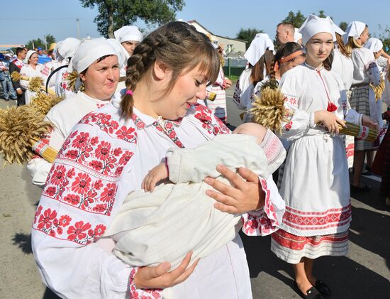 Праздник урожая в Белоруссии