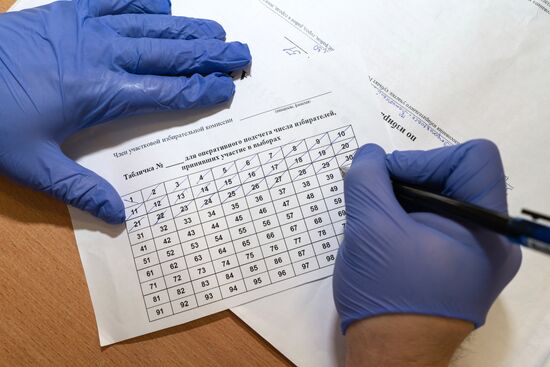 Подсчет голосов на выборах в единый день голосования 