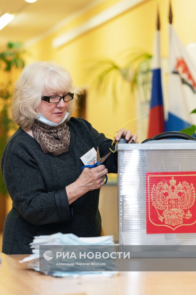 Подсчет голосов на выборах в единый день голосования 