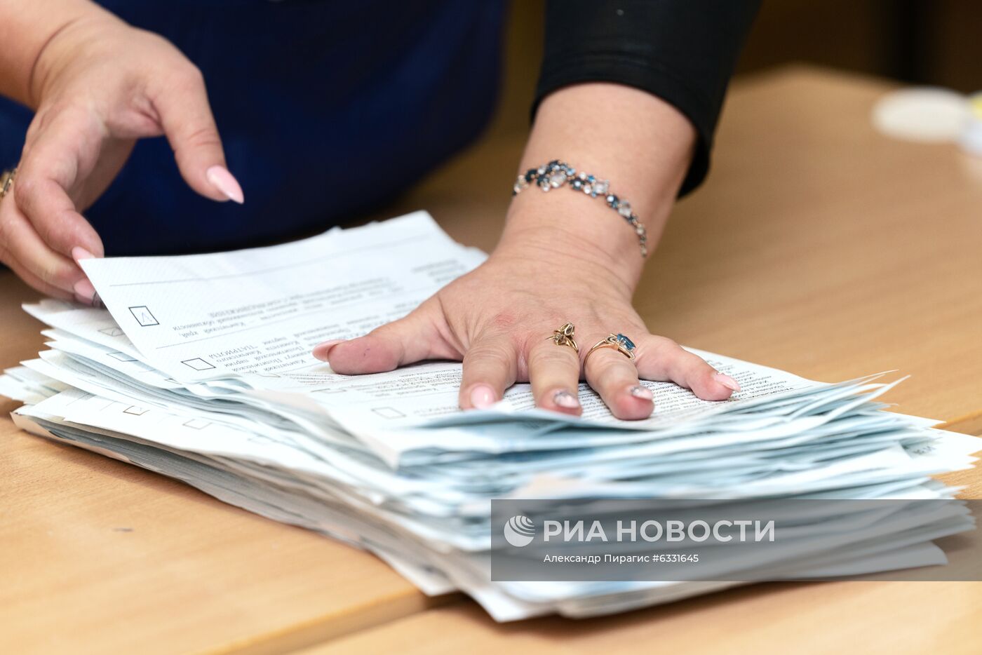 Подсчет голосов на выборах в единый день голосования 