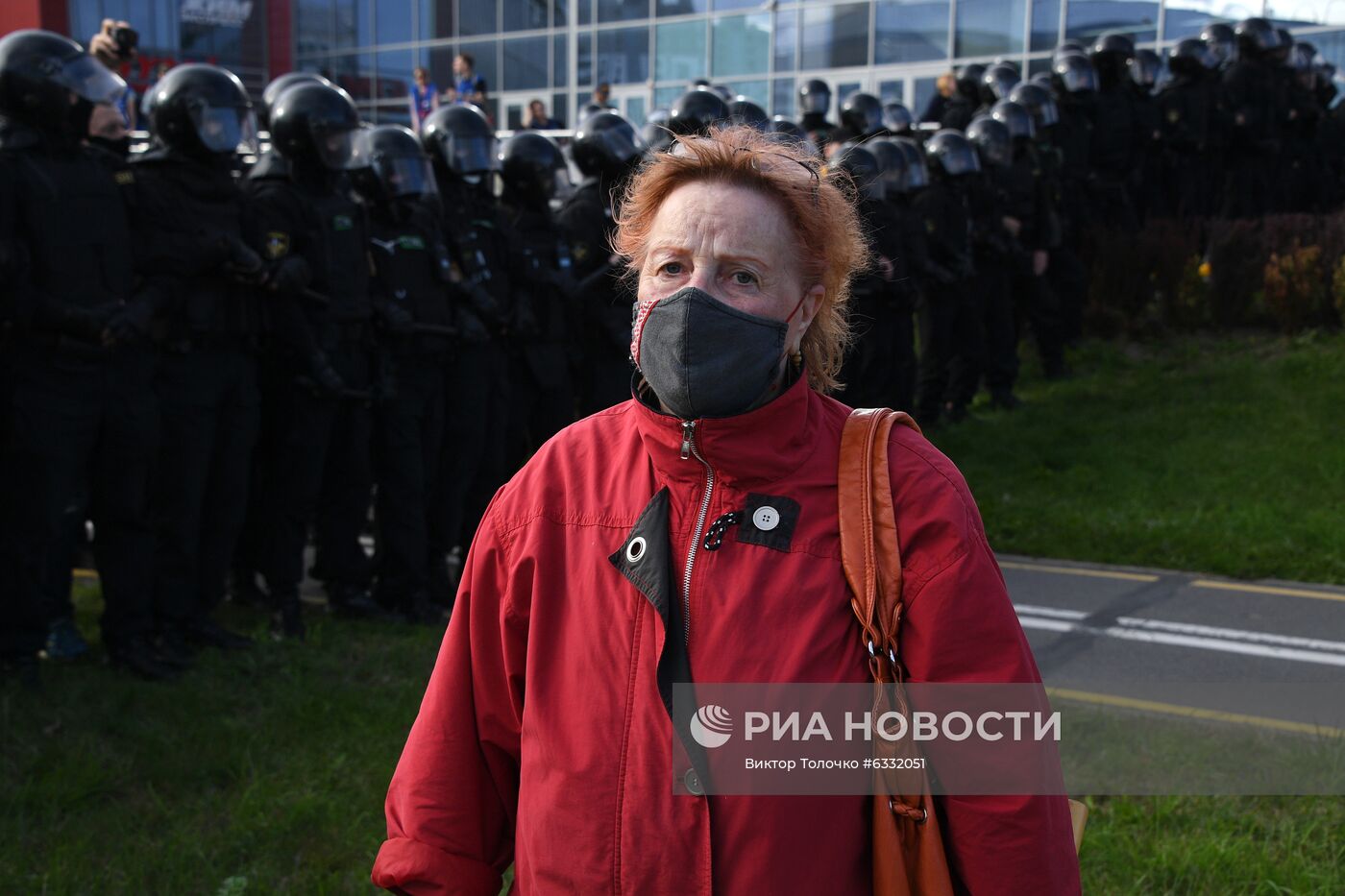 Несанкционированная акция оппозиции в Минске