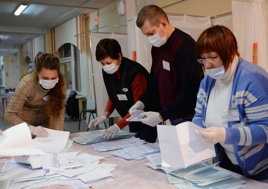 Подсчет голосов на выборах в единый день голосования 